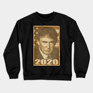 Donald Trump 2020 And Stripes Crewneck Sweatshirt